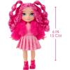 imageRainbow High Littles  Magenta Monroe Pink 55quot Posable Small Doll with Purse Magical Pet Kitty Girls Toy Gift Kids Ages 412 Years