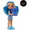 imageRainbow High Littles  Sapphire Bradshaw Blue 55quot Posable Small Doll with Purse Magical Pet Yeti Girls Toy Gift Kids Ages 412 Years