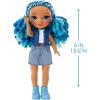 imageRainbow High Littles  Sapphire Bradshaw Blue 55quot Posable Small Doll with Purse Magical Pet Yeti Girls Toy Gift Kids Ages 412 Years