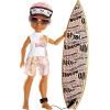 imageRainbow High Pacific Coast Finn Rosado Rose Gold Boy Fashion Doll with Pool Accessories playset and Surfboard Great Gift for Kids 612 Years Old