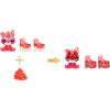 imageRainbow High Ruby Red with Slime Kit ampamp Pet 11quot Shimmer Posable Fashion Doll with DIY Sparkle Slime Magical Yeti Pet Fun Play Accessories Great Toy Gift for Girls Kids Ages 412 Years