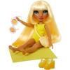imageRainbow High Swim ampamp Style Sunny  Yellow 11quot Blonde Fashion Doll with Shimmery Wrap to Style 10 Ways Swimsuit Sandals Fun Play Accessories Great Toy Gift for Girls Ages 412 Years