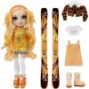 imageRainbow High Winter Break Poppy Rowan  Orange Fashion Doll and Playset with 2 Designer Outfits Pair of Skis and Accessories Kids and Collectors Toy Gift Ages 6 7 8 to 12