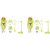 imageRainbow High Karma Nichols  Neon Green Fashion Doll with 2 Doll Outfits to Mix ampamp Match and Doll Accessories Great Gift for Kids 612 Years Old1 Count Pack of 2