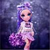 imageRainbow High Cheer Violet Willow  Purple Cheerleader Fashion Doll with Pom Poms and Doll Accessories Great Gift for Kids 612 Years Old