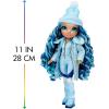 imageRainbow High Winter Break Skyler Bradshaw  Blue Fashion Doll and Playset with 2 Designer Outfits Snowboard Accessories