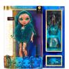 imageRainbow High Jewel Richie Emerald Green Fashion Doll with Vitiligo 2 Designer Outfits to Mix ampamp Match with Accessories Great Gift for Kids 612 Years Old and Collectors
