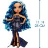 imageRainbow High Fantastic Fashion Skyler Bradshaw  Blue 11 Fashion Doll and Playset with 2 Complete Doll Outfits and Fashion Play Accessories Great Gift for Kids 412 Years Old