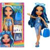imageRainbow High Swim ampamp Style Skyler Blue 11quot Fashion Doll with Shimmery Wrap to Style 10 Ways Removable Swimsuit Sandals Fun Play Accessories Great Toy Gift for Girls Kids Ages 412 Years