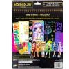 imageHorizon Group USA Rainbow High Scratch n Style Fashion Sketchbook Scratch Art Coloring Book Includes Stencils Crayons Scratch Art Stickers ampamp MoreMulti210933Coloring Book