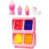 imageRainbow High Littles Pool Day Playset  Small Doll Pink 55 Pool with Rainbow Slide Accessories Smoothie Stand Kids Gift Ages 4