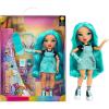 imageRainbow High Blu  Blue Fashion Doll in Fashionable Outfit Wearing a Cast ampamp 10 Colorful Play Accessories Gift for Kids 412 Years and Collectors