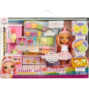 imageRainbow High Littles Dessert Shop Playset  Small Doll Pink 55 Make Ice Cream and Sweets Kids Gift 4