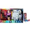 imageRainbow High ampamp Shadow High Collectors Fashion Doll Exclusive 4 Doll Set  Daria Roselyn  EMI Vanda  Natasha Zima  Heather Grayson wNail Accessory Kit
