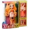 imageRainbow Surprise Rainbow High Poppy Rowan  Orange Clothes Fashion Doll with 2 Complete Mix ampamp Match Outfits and Accessories Toys for Kids 6 to 12 Years Old