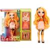 imageRainbow Surprise Rainbow High Poppy Rowan  Orange Clothes Fashion Doll with 2 Complete Mix ampamp Match Outfits and Accessories Toys for Kids 6 to 12 Years Old