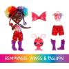 imageRainbow High Littles Rainbow Fantasy Fairies  Pet  Astrid Rainbow 55quot Posable Small Doll ampamp Fantasy Butterfly Pet with Interchangeable Fairy Wings Kids Gift 4