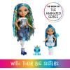 imageRainbow High Littles Rainbow Fantasy Fairies  Pet  Sapphire Blue 55quot Posable Small Doll ampamp Fantasy Dog Pet with Interchangeable Fairy Wings Kids Gift 4