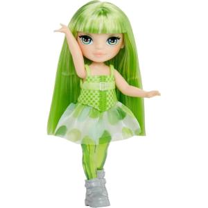 imageRainbow High Littles Rainbow Fantasy Fairies  Pet  Emerald Green 55quot Posable Small Doll ampamp Fantasy Dragon Pet with Interchangeable Fairy Wings Kids Gift 4
