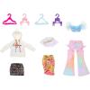 imageRainbow High Amayas Rainbow Closet Playset  Exclusive Rainbow Doll Bonus Fashion and Shoes Purses Hangers Clothes Rack Shelves Kids Gift Ages 4