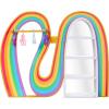 imageRainbow High Amayas Rainbow Closet Playset  Exclusive Rainbow Doll Bonus Fashion and Shoes Purses Hangers Clothes Rack Shelves Kids Gift Ages 4