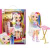 imageRainbow High Jr High Rock Band  Amaya Rainbow 9 Fashion Doll with Keyboard Customize with Stickers Posable Great Toy Gift for Kids Ages 4