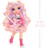 imageRainbow High Jr High Rock Band  Bella Pink 9 Fashion Doll with Guitar Customize with Stickers Posable Great Toy Gift for Kids Ages 4