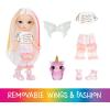 imageRainbow High Littles Rainbow Fantasy Fairies  Pet  Opal Rainbow 55quot Posable Small Doll ampamp Fantasy Owl Pet with Interchangeable Fairy Wings Kids Gift 4