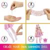 imageRainbow High Rainbow Shimmers with Slime  Bella Pink 11 Create a Rainbow Fashion Doll Slime Kit