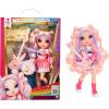 imageRainbow High Jr High Rock Band  Bella Pink 9 Fashion Doll with Guitar Customize with Stickers Posable Great Toy Gift for Kids Ages 4