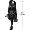 imageRainbow High Shadow High Shanelle Onyx Grayscale 11 Fashion Doll Black hair Black Outfit Stylish Handbag Great Gift for Kids 410 years Old
