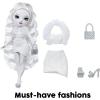 imageRainbow High Shadow High Natasha Zima Grayscale 11 Fashion Doll with White Hair and White Outfit Stylish Handbag Great Gift for Kids 410 Years Old