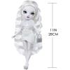 imageRainbow High Shadow High Natasha Zima Grayscale 11 Fashion Doll with White Hair and White Outfit Stylish Handbag Great Gift for Kids 410 Years Old