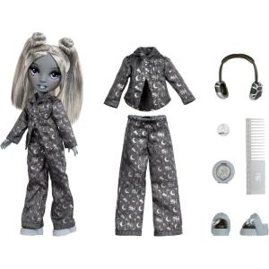 image:imageRainbow High Shadow High Girls Night Luna Madison  Grayscale 11quot Fashion Doll Grey Hair Grey Outfit Girls Night Accessories and Comb