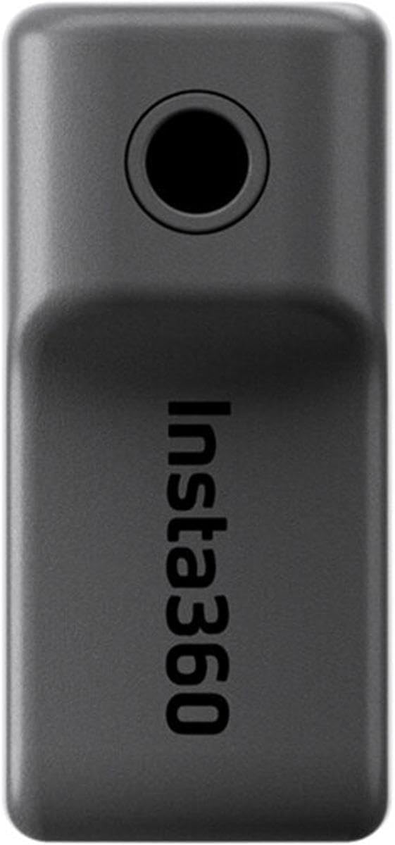 insta360 Mic Adapter One X2  Input for External Microphones Type-C and 3.5mm Audio Ports Input for External Microphones Type-C and 3.5mm Audio Ports)