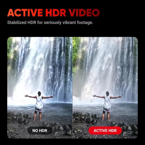 Insta360 Ace - 4K120fps Waterproof Action Camera, 1/1.2" Sensor with AI Noise Reduction, Active HDR Video, 48MP Photos, 2.4" Flip Screen, Easy Magnetic Mounting &amp; Advanced AI Features.