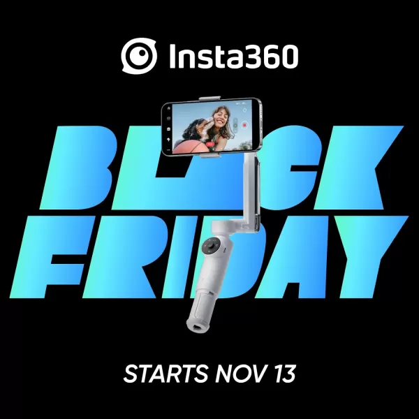 Insta360 Flow Gimbal Stabilizer for Smartphone, Creator Kit - AI-Powered Gimbal, 3-Axis Stabilization, Built-in Tripod, Portable &amp; Foldable, Auto Tracking Phone Stabilizer, Summit White