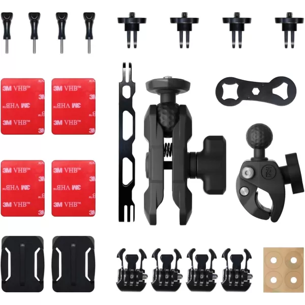 Insta360 Motorcycle Accessory Bundle for X3, ONE RS, GO 2, ONE X2, ONE R, ONE X, ONE