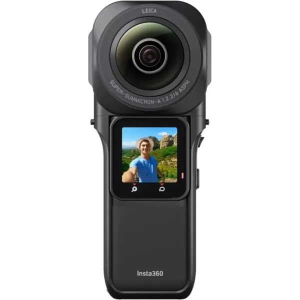 Insta360 ONE RS 1-Inch 360 Edition - 6K 360 Camera with Dual 1-Inch Sensors, Co-Engineered with Leica, 21MP Photo, FlowState Stabilization, Superb Low Light, Water Resistant