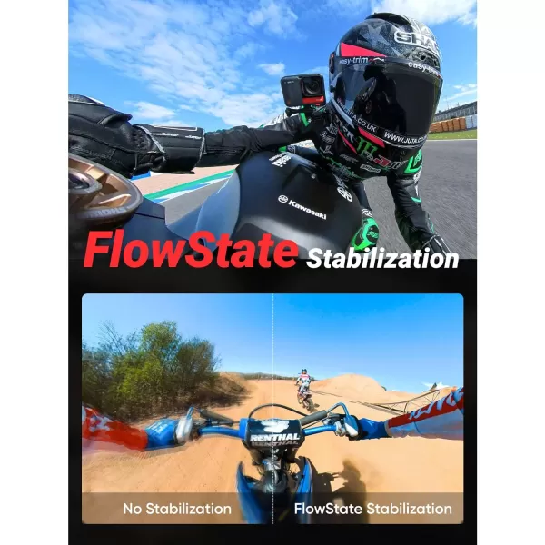 Insta360 ONE RS 4K Edition – Waterproof 4K 60fps Action Camera with FlowSate Stabilization, 48MP Photo, Active HDR, AI Editing
