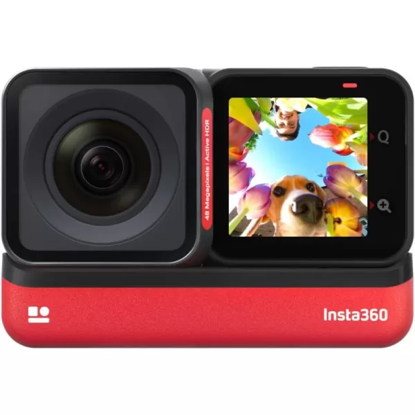 Insta360 ONE RS 4K Edition – Waterproof 4K 60fps Action Camera with FlowSate Stabilization, 48MP Photo, Active HDR, AI Editing