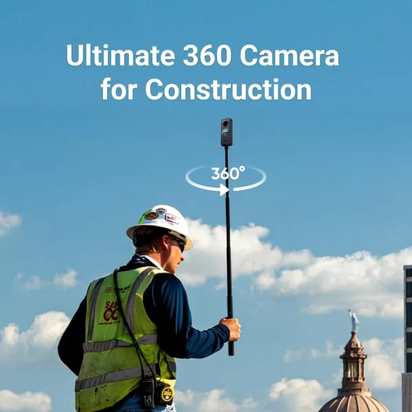 Insta360 ONE X2 360 Degree Waterproof Action Camera, 5.7K 360, Stabilization, Touch Screen, AI Editing, Live Streaming, Webcam, Voice Control