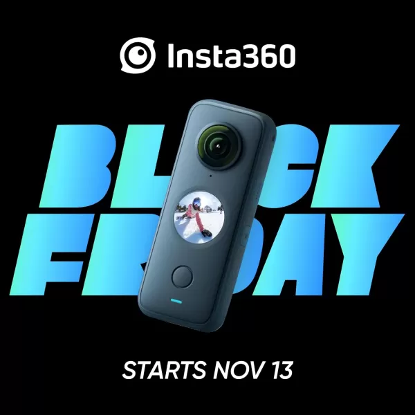 Insta360 ONE X2 360 Degree Waterproof Action Camera, 5.7K 360, Stabilization, Touch Screen, AI Editing, Live Streaming, Webcam, Voice Control