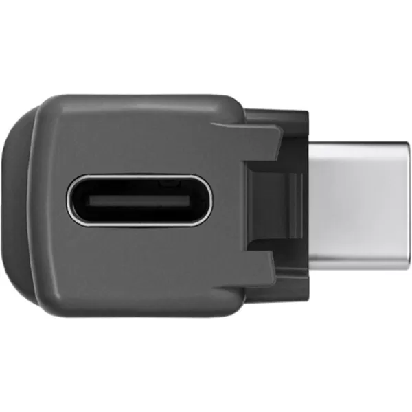 insta360 Mic Adapter One X2  Input for External Microphones Type-C and 3.5mm Audio Ports Input for External Microphones Type-C and 3.5mm Audio Ports)