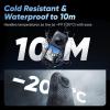 imageInsta360 X4 GPS Bundle 8K Waterproof 360 Action Camera 4K WideAngle Video Invisible Selfie Stick Effect Removable Lens Guards 135 Min Battery Life AI Editing Stabilization for Sports TravelStandard Bundle No Micro SD Card