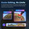 imageInsta360 X4 GPS Bundle 8K Waterproof 360 Action Camera 4K WideAngle Video Invisible Selfie Stick Effect Removable Lens Guards 135 Min Battery Life AI Editing Stabilization for Sports TravelMotorcycle Bundle 256GB Micro SD Card