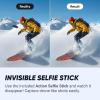 imageInsta360 X4 GPS Bundle 8K Waterproof 360 Action Camera 4K WideAngle Video Invisible Selfie Stick Effect Removable Lens Guards 135 Min Battery Life AI Editing Stabilization for Sports TravelSnowboard Bundle No Micro SD Card