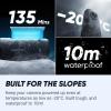 imageInsta360 X4 GPS Bundle 8K Waterproof 360 Action Camera 4K WideAngle Video Invisible Selfie Stick Effect Removable Lens Guards 135 Min Battery Life AI Editing Stabilization for Sports TravelSki Bundle No Micro SD Card