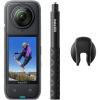 imageInsta360 X4 GPS Bundle 8K Waterproof 360 Action Camera 4K WideAngle Video Invisible Selfie Stick Effect Removable Lens Guards 135 Min Battery Life AI Editing Stabilization for Sports TravelSnowboard Bundle No Micro SD Card