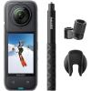 imageInsta360 X4 GPS Bundle 8K Waterproof 360 Action Camera 4K WideAngle Video Invisible Selfie Stick Effect Removable Lens Guards 135 Min Battery Life AI Editing Stabilization for Sports TravelSki Bundle No Micro SD Card